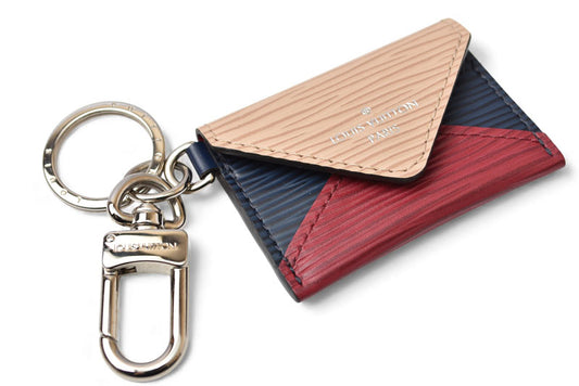 ルイヴィトン キーリング/キーホルダー/チャーム LOUIS VUITTON M78608 バッグチャーム エピ エンヴェロップ ベージュ系 【中古】