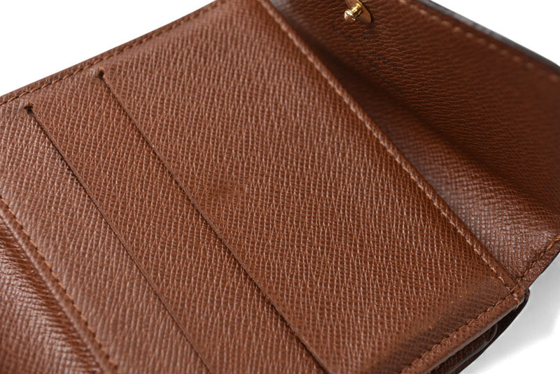 ルイヴィトン 財布 モノグラム LOUIS VUITTON 折財布 ダブルホック/ポルトフォイユ・エリーズ　 モノグラム【中古】