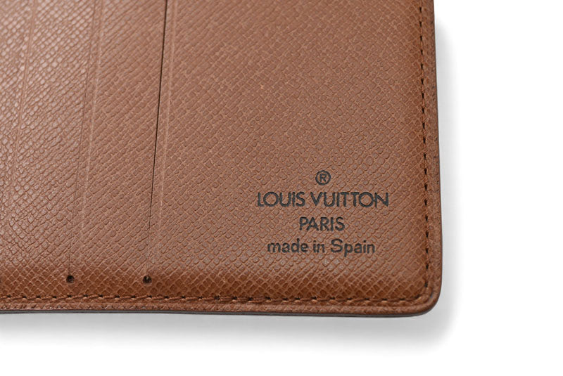 ルイヴィトン 財布/二つ折 メンズ ヴィンテージ LOUIS VUITTON 折財布 ポルトビエ・6カルトクレディ M60929 モノグラム【中古】