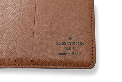 ルイヴィトン 財布/二つ折 メンズ ヴィンテージ LOUIS VUITTON 折財布 ポルトビエ・6カルトクレディ M60929 モノグラム【中古】