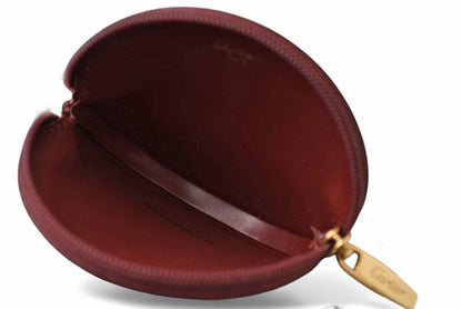 カルティエ コインケース/小銭入れ Cartier ヴィンテージ 財布 マスト ドゥ カルティエ ボルドー【中古】