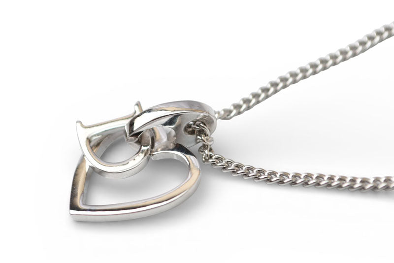 クリスチャンディオール ネックレス Christian Dior Dモチーフ/ハート シルバー【中古】