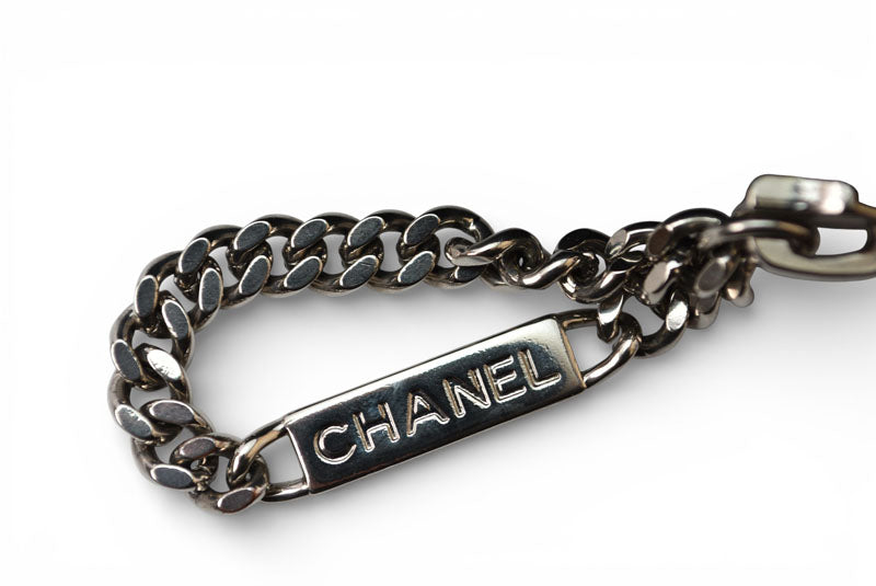 シャネル 財布 CHANEL カンボンライン ラウンドファスナー式/長財布 ブラック/ブラック【中古】
