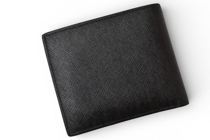ディオールオム 財布/二つ折り Dior Homme 折財布 レザー ローズ/ブラック 2RDBC027XXS【中古】