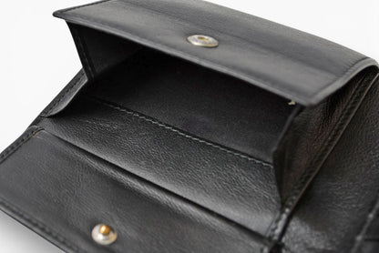 ディオールオム 財布/二つ折り Dior Homme 折財布 レザー ローズ/ブラック 2RDBC027XXS【中古】