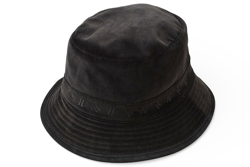 エルメス ハット/帽子 レディース HERMES バケットハット/Bucket Hat Hロゴ ブラック #57【中古】