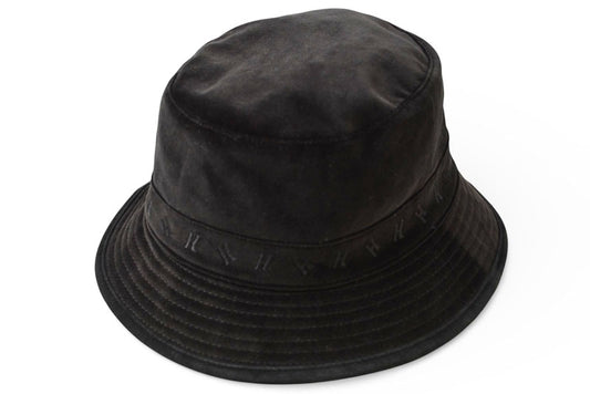 エルメス ハット/帽子 レディース HERMES バケットハット/Bucket Hat Hロゴ ブラック #57【中古】