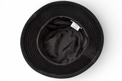 エルメス ハット/帽子 レディース HERMES バケットハット/Bucket Hat Hロゴ ブラック #57【中古】