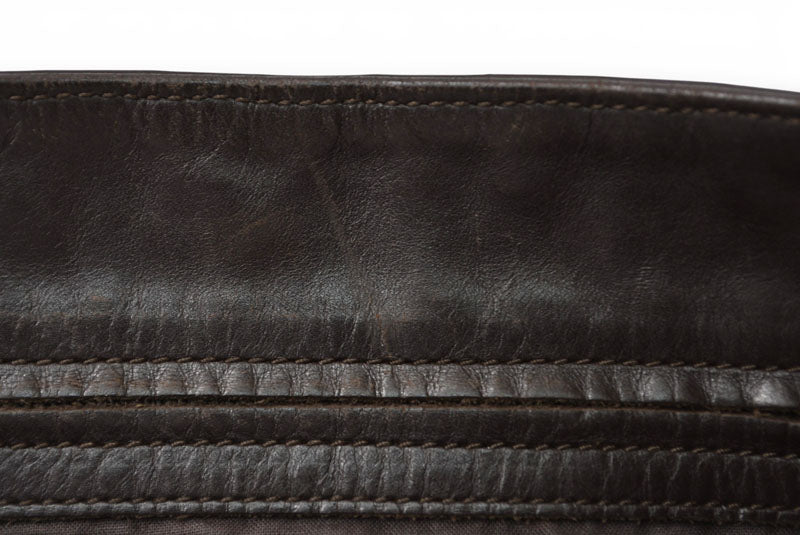 ボッテガヴェネタ ショルダーバッグ/メッセンジャーバッグ BOTTEGA VENETA クロスボディ イントレチャートVN ダークブラウン 172726【中古】