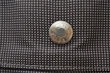 エルメス トートバッグ HERMES エールラインMM バッグ キャンバス グレー【中古】