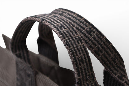 エルメス トートバッグ HERMES エールラインPM バッグ キャンバス グレー【中古】