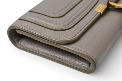 クロエ 財布/長財布 Chloe 財布 MARCIE/マーシー カシミア グレー 22SP673 G36 053【中古】