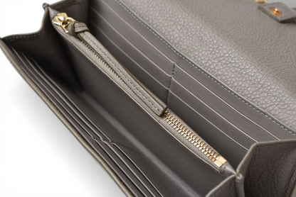 クロエ 財布/長財布 Chloe 財布 MARCIE/マーシー カシミア グレー 22SP673 G36 053【中古】