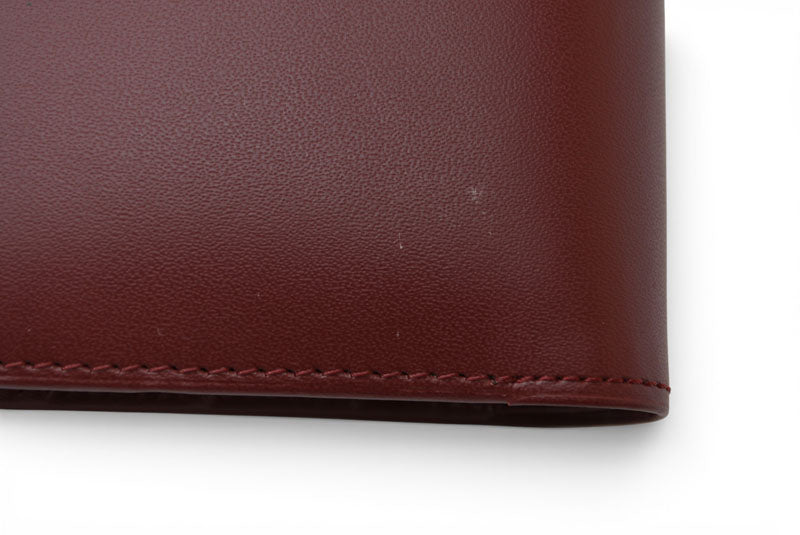 カルティエ 未使用 折財布/二つ折り財布 ヴィンテージ Cartier メンズ マスト ドゥ カルティエ ボルドー 73184192【中古】