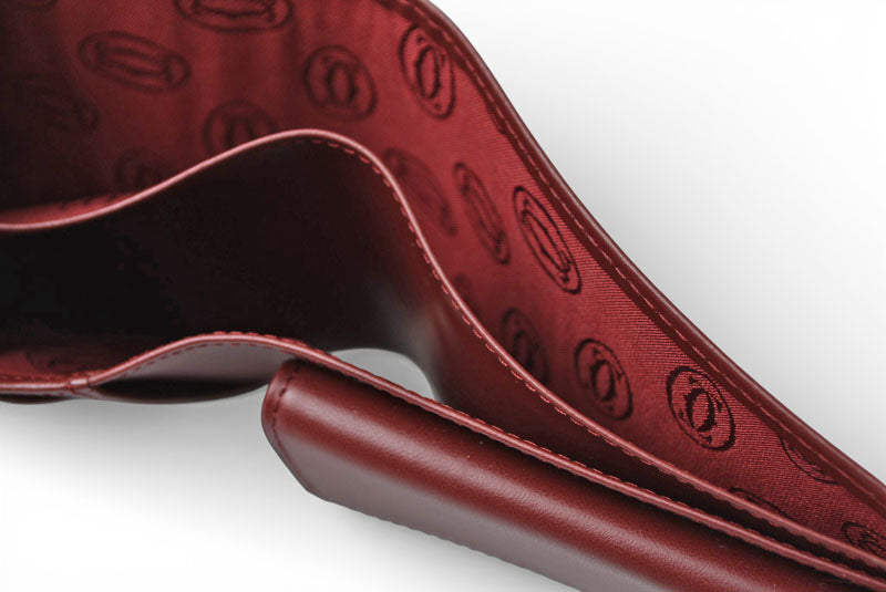 カルティエ 未使用 折財布/二つ折り財布 ヴィンテージ Cartier メンズ マスト ドゥ カルティエ ボルドー 73184192【中古】