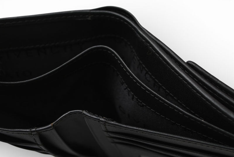 ジバンシー/ジバンシィ 未使用 折財布/三つ折り財布 GIVENCHY ヴィンテージ ナイロン ブラック【中古】