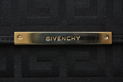 ジバンシー/ジバンシィ 未使用 折財布/三つ折り財布 GIVENCHY ヴィンテージ ナイロン ブラック【中古】