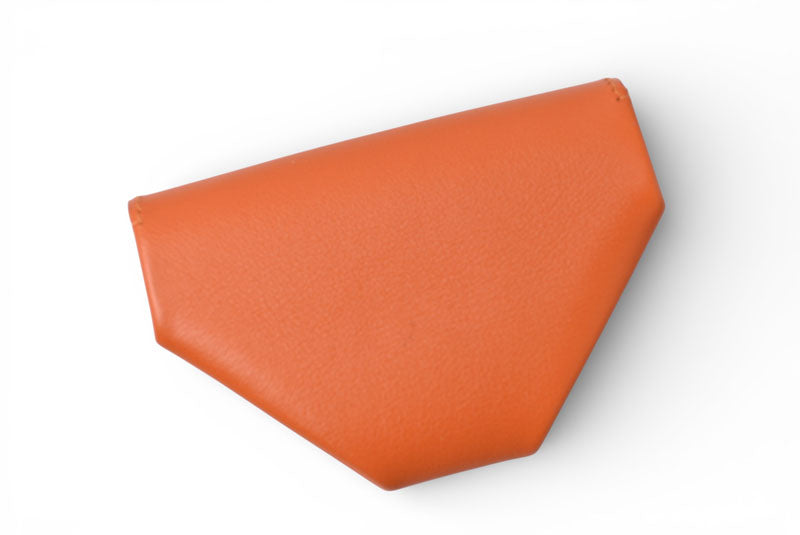 エルメス コインケース/小銭入れ HERMES ルヴァンキャトル レザー オレンジ系 □C刻印【中古】