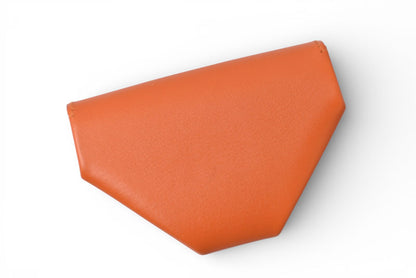 エルメス コインケース/小銭入れ HERMES ルヴァンキャトル レザー オレンジ系 □C刻印【中古】