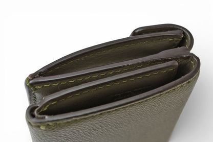 フェンディ 財布/ミニ財布 FENDI 三つ折り エフ イズ フェンディ/F IS FENDI 8M0395 ASPARAGO/カーキ系【中古】