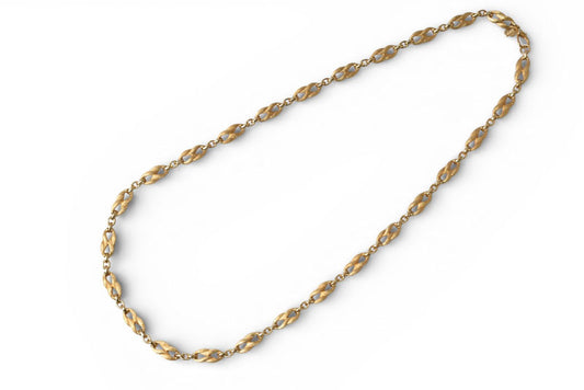 クリスチャンディオール ネックレス/ロングネックレス ヴィンテージ Christian Dior チェーン/ゴールド【中古】