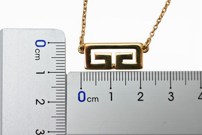 ジバンシィ ネックレス/ブレスレット ヴィンテージ GIVENCHY/ジバンシー チョーカー Gロゴ/ゴールド レディース【中古】