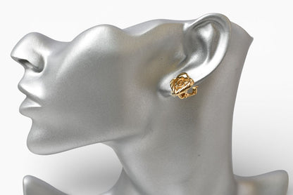 クリスチャンディオール イヤリング Christian Dior ヴィンテージ アクセサリー ハート ゴールド【中古】