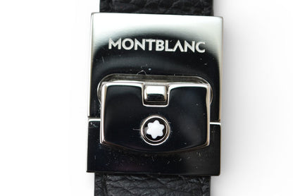 モンブラン 未使用 キーリング/キーホルダー MONTBLANC ブラック/シルバー【中古】