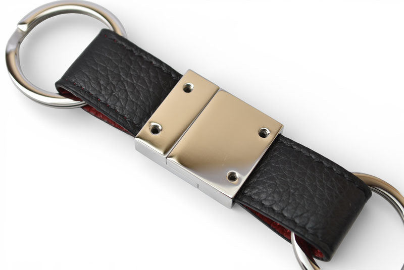 モンブラン 未使用 キーリング/キーホルダー MONTBLANC ブラック/シルバー【中古】