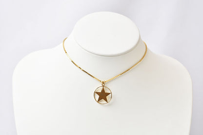 クリスチャンディオール ネックレス/チョーカー Christian Dior ヴィンテージ スターモチーフ/ロゴ ゴールド【中古】