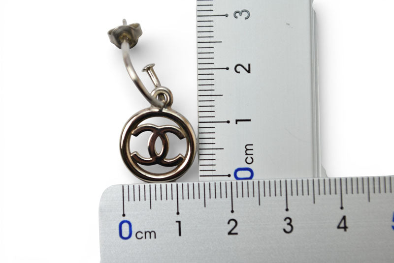 シャネル ピアス ヴィンテージ CHANEL アクセサリー CCマーク/ループ シルバー 98A A11269【中古】
