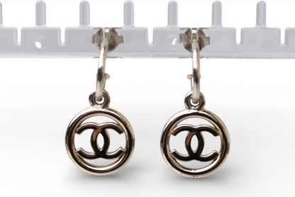 シャネル ピアス ヴィンテージ CHANEL アクセサリー CCマーク/ループ シルバー 98A A11269【中古】