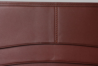 カルティエ 財布 メンズ ヴィンテージ Cartier 長財布/札入れ レザー マスト ドゥ カルティエ ボルドー 【中古】
