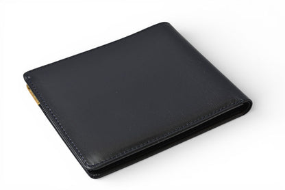 カルティエ 折財布/二つ折り財布 Cartier 札入れ ヴィンテージ サファイア レザー ネイビー【中古】