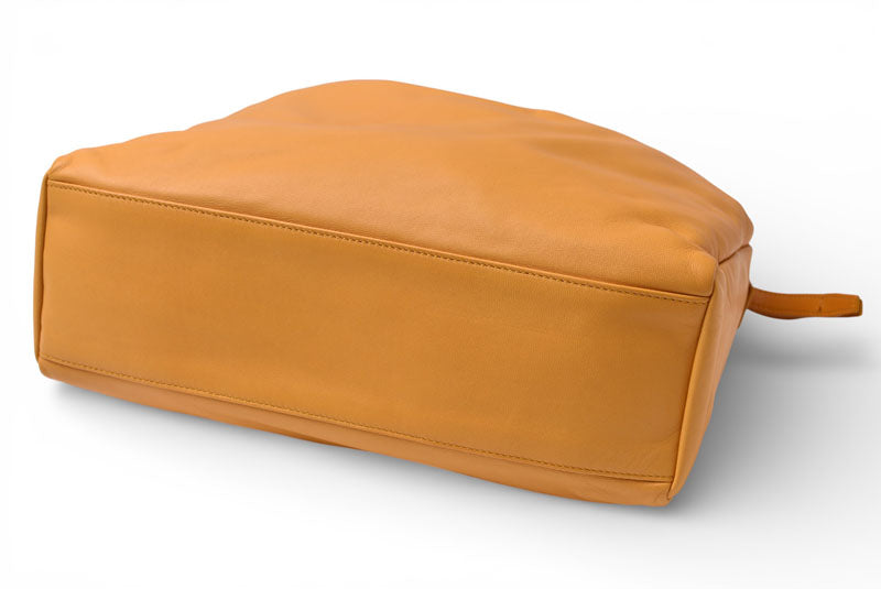 ロエベ フラメンコ ショルダーバッグ アナグラム LOEWE バッグ キャメル ヴィンテージ【中古】