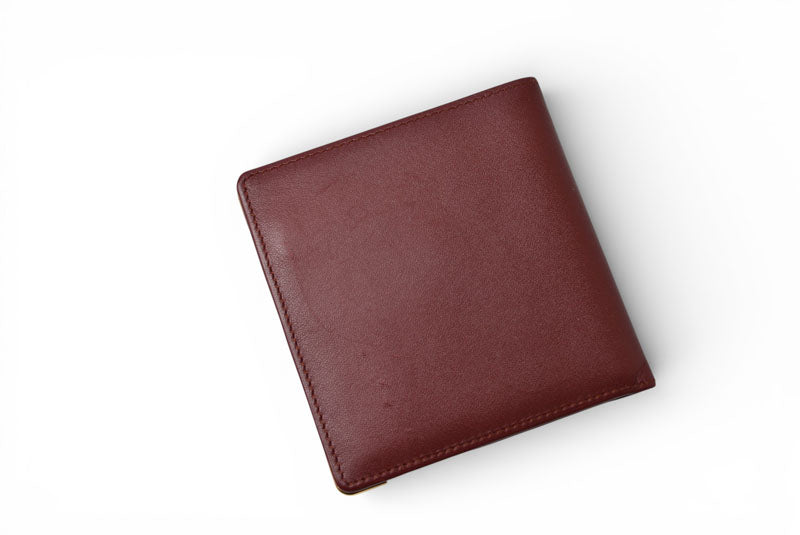 カルティエ 折財布/二つ折り財布 ヴィンテージ Cartier メンズ マスト ドゥ カルティエ ボルドー 73184192【中古】