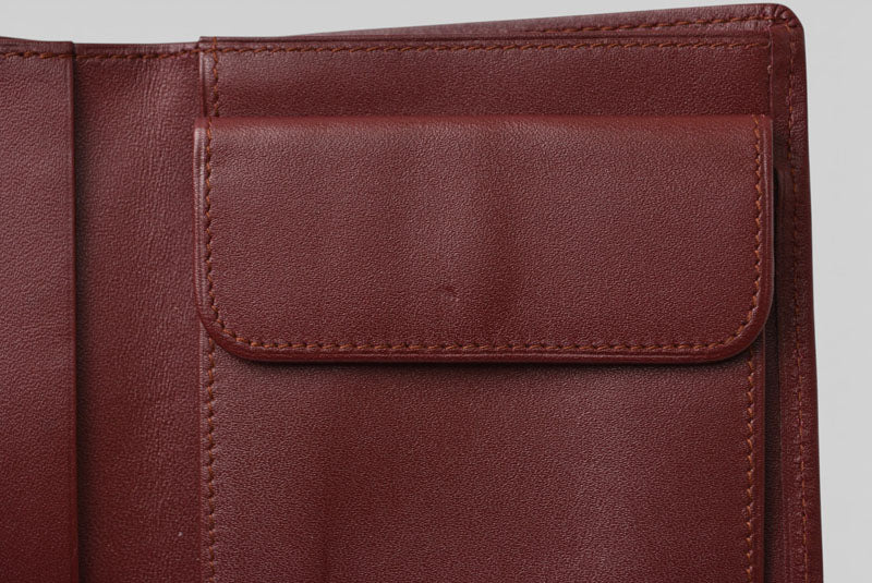 カルティエ 折財布/二つ折り財布 ヴィンテージ Cartier メンズ マスト ドゥ カルティエ ボルドー 73184192【中古】