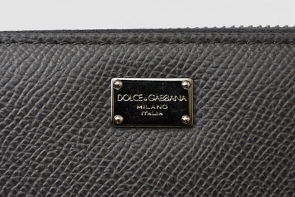 ドルチェアンドガッバーナ 財布 DOLCE&GABBANA/ドルガバ 長財布/ラウンドファスナー式 グレー BP1672 メンズ/レディース【中古】