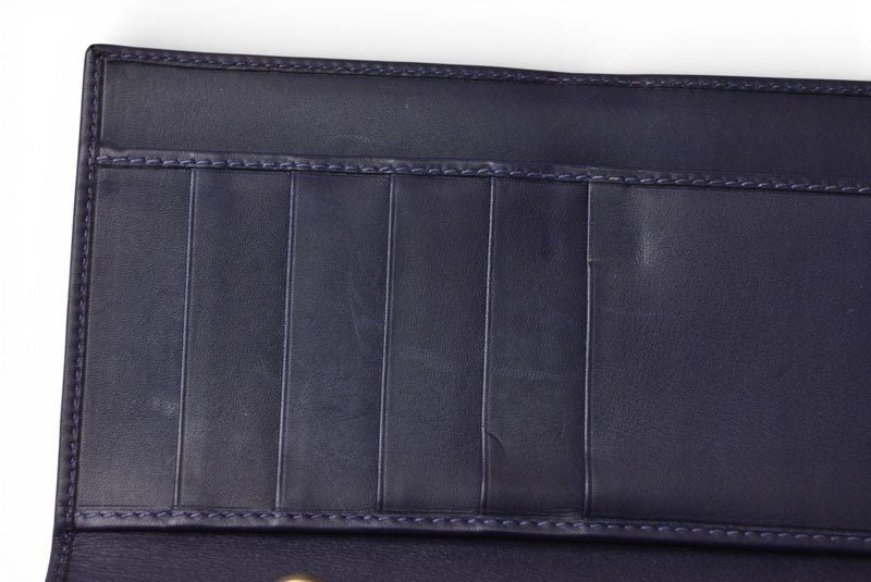 サルヴァトーレフェラガモ 財布 Salvatore Ferragamo 長財布 ガンチーニ/ロイヤルブルー【中古】