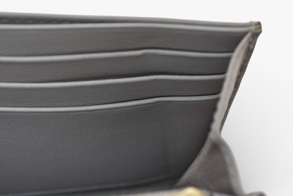 ヴァレンティノ 財布 VALENTINO 長財布 バレンチノ ロックスタッズ ライトグレー メンズ/レディース【中古】
