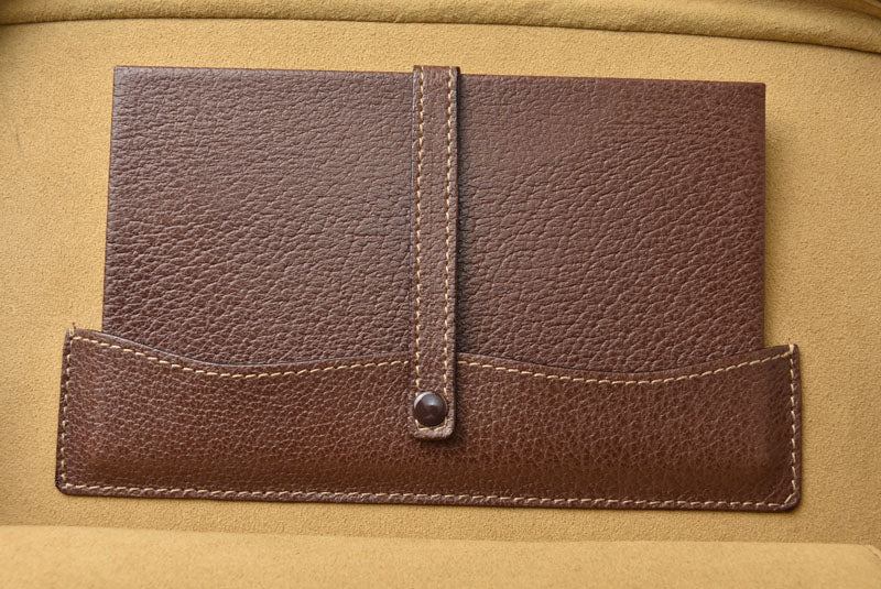 グッチ バンブー ハンドバッグ/バニティケース ヴィンテージ 2way GUCCI レザー ブラウン ストラップ付【中古】