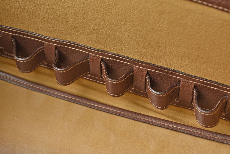 グッチ バンブー ハンドバッグ/バニティケース ヴィンテージ 2way GUCCI レザー ブラウン ストラップ付【中古】