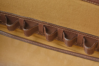 グッチ バンブー ハンドバッグ/バニティケース ヴィンテージ 2way GUCCI レザー ブラウン ストラップ付【中古】