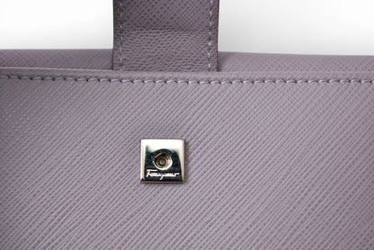 サルヴァトーレフェラガモ 財布/三つ折 Salvatore Ferragamo 折財布 ガンチーニ/ラベンダー【中古】