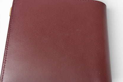 カルティエ 未使用 折財布/二つ折り財布 ヴィンテージ Cartier メンズ マスト ドゥ カルティエ ボルドー 73184192【中古】