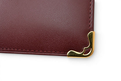 カルティエ 未使用 折財布/二つ折り財布 ヴィンテージ Cartier メンズ マスト ドゥ カルティエ ボルドー 73184192【中古】