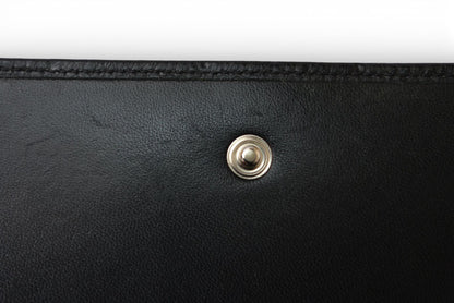 ジミーチュウ チェーンウォレット/長財布/ショルダーバッグ JIMMY CHOO スタースタッズ/ラインストーン ブラック【中古】