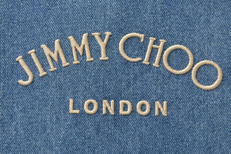 ジミーチュウ ショルダーバッグ JIMMY CHOO VARENNE/ヴァレンヌ トート N/S デニム 2wayバッグ レディース【中古】