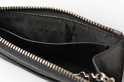ブルガリ コインケース/キーホルダー/キーポーチ BVLGARI キーチェーン付 グレー【中古】