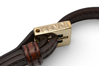 フェンディ ショルダーバッグ ズッキーノ FENDI ヴィンテージ バッグ ZUCCA/ズッカ柄 ベージュ/ブラウン 8BT075【中古】